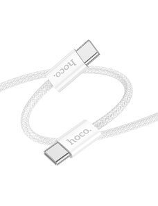 Kabel USB-C to USB-C - Hoco, X104 Source 60W/3A 100cm White