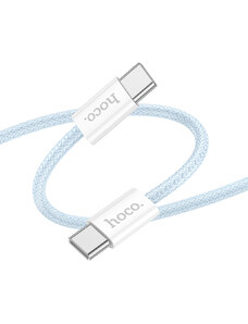 Kabel USB-C to USB-C - Hoco, X104 Source 60W/3A 200cm Blue
