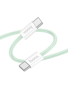 Kabel USB-C to USB-C - Hoco, X104 Source 60W/3A 200cm Green