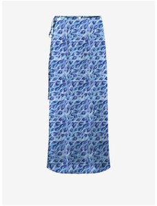 Modrá dámská vzorovaná maxi sukně ONLY Nova - Dámské
