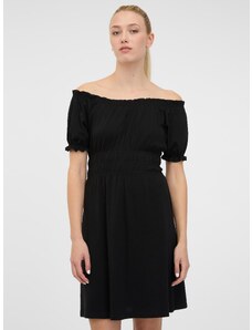 Orsay Černé dámské šaty ke kolenům - Dámské