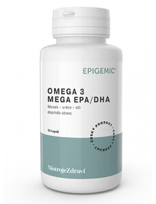 Epigemic Omega 3 MEGA/EPA, 60 kapslí