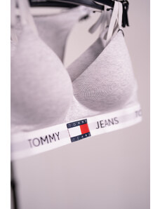 Tommy Hilfiger Tommy Jeans lift podprsenka - šedá