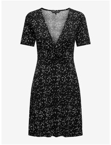 Černé dámské puntíkované šaty ONLY Verona - Dámské