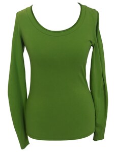 Zelené tričko s kulatým výstřihem Esprit