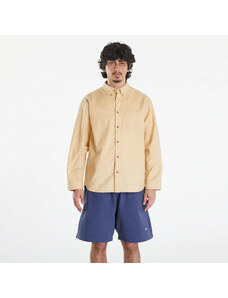 Pánská košile Nike Life Men's Long-Sleeve Oxford Button-Down Shirt Sesame/ Sesame/ Sesame