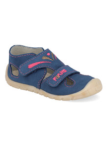 Barefoot dětské sandály Fare Bare - 5061251 modré