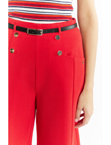 Monnari Shorts Dámské šortky s vysokým pasem Red