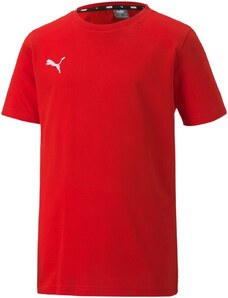 Dětské triko Puma Functional Sleeve Shirt Red