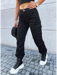 Dstreet Dámské padákové kalhoty ADVENTURE černé UY1640