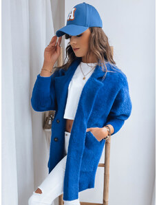 Dámský kabát z alpaky RITA II blue Dstreet NY0627