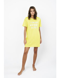 Italian Fashion Dámská košile Sidari s krátkým rukávem - žlutá