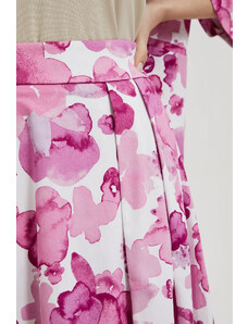Dámská vzorovaná sukně MOODO - růžová