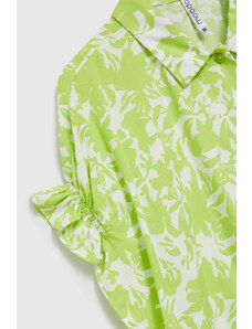 Dámská košile s krátkým rukávem MOODO - zelená