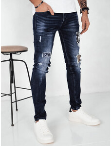 Pánské tmavě modré džínové kalhoty Dstreet UX4148