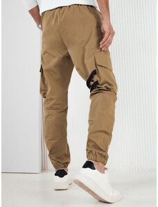 Dstreet UX4206 pánské khaki cargo kalhoty