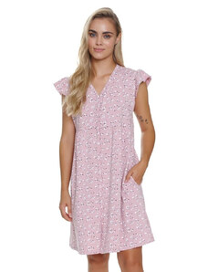 DN Nightwear Mateřská noční košile Daisy Flowers růžová