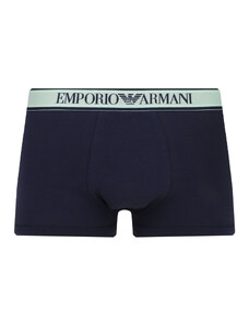Pánské boxerky 3Pack 112130 4R717 tm. modré se zelenou - Emporio Armani