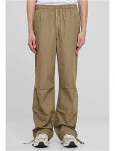 UC Men Pánské široké popelínové kalhoty - khaki