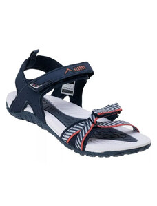 Dámské sandály Colusa 92800196204 Tmavě modrá s červenou - Elbrus