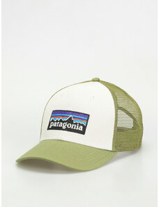 Patagonia P-6 Logo LoPro Trucker (white buckhorn green)zelená