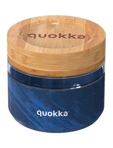 Quokka Skleněná dóza na jídlo Deli 500ml wood grain