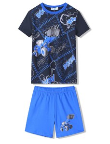 Chlapecké pyžamo - KUGO WT7310, tmavě modrá