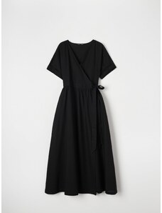 Sinsay - Šaty s vysokým podílem viskózy - černá
