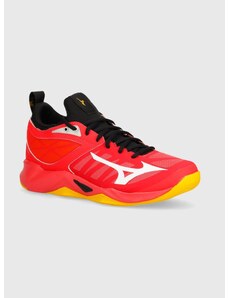 Sálové boty Mizuno Wave Dimension červená barva, V1GA2240