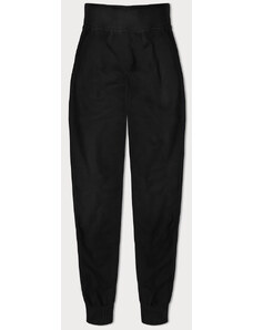 J.STYLE Tenké černé teplákové kalhoty (CK03-3)