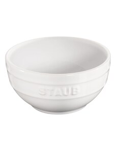 Jídelní miska 400 ml, bílá, keramika, Staub