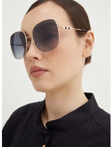 Sluneční brýle Carolina Herrera dámské, zlatá barva