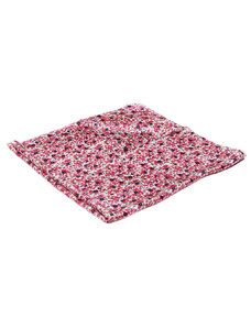 Pranita Hedvábný šátek s potiskem růžovo-smetanový