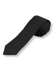 Soonrich Pánská bavlněná černá kravata