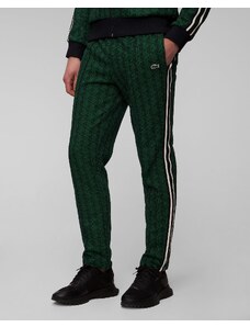 Zelené sportovní pánské kalhoty Lacoste XH1440