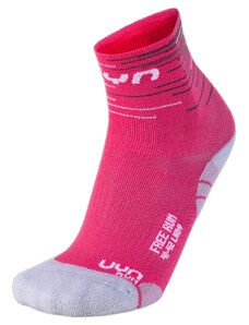 Dámské ponožky UYN Free Run Socks, černo-červená, 35-36