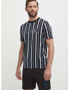 Bavlněné tričko Puma SQUAD černá barva, 678973