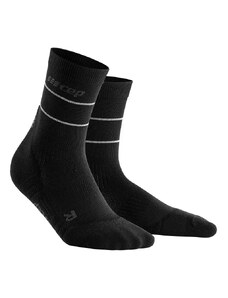 Pánské běžecké ponožky CEP Reflective černé, IV