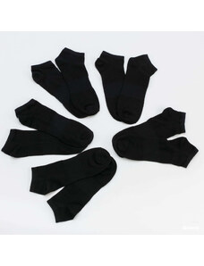 Pánské ponožky Urban Classics No Show Socks 5-Pack černé