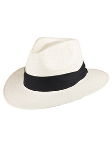 Scippis Letní klobouk Fedora unisex AA-6H36 krémový