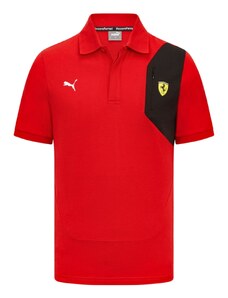 Scuderia Ferrari pánské červené polo tričko Classic s kapsičkou