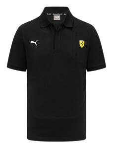 Scuderia Ferrari pánské černé polo tričko Classic s kapsičkou