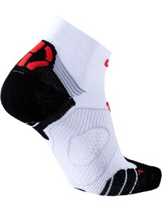 Pánské ponožky UYN Run Super Fast Socks, bílo-červená, 39-41