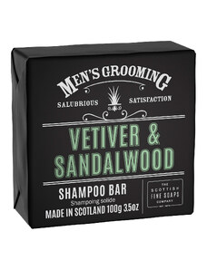 SCOTTISH FINE SOAPS Pánský tuhý šampon - Vertiver & Santalové dřevo, 100 g