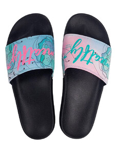 Pura Vida a Meatfly Dámské pantofle Meatfly MINT FLOWERS