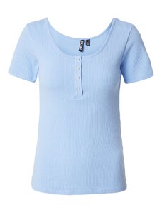 PIECES Tričko 'KITTE' světlemodrá