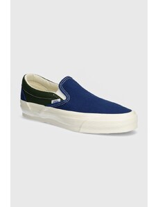 Tenisky Vans Vault OG Classic Slip-On LX Suede/ Leather Dusty Blue