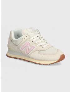 Tenisky New Balance 574 béžová barva, WL574GU2