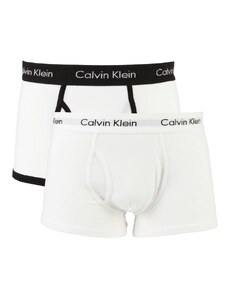 Boxerky Calvin Klein 365 2 v balení Bílé