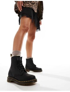 Dr Martens 1460 serena black wyoming boots in black leather